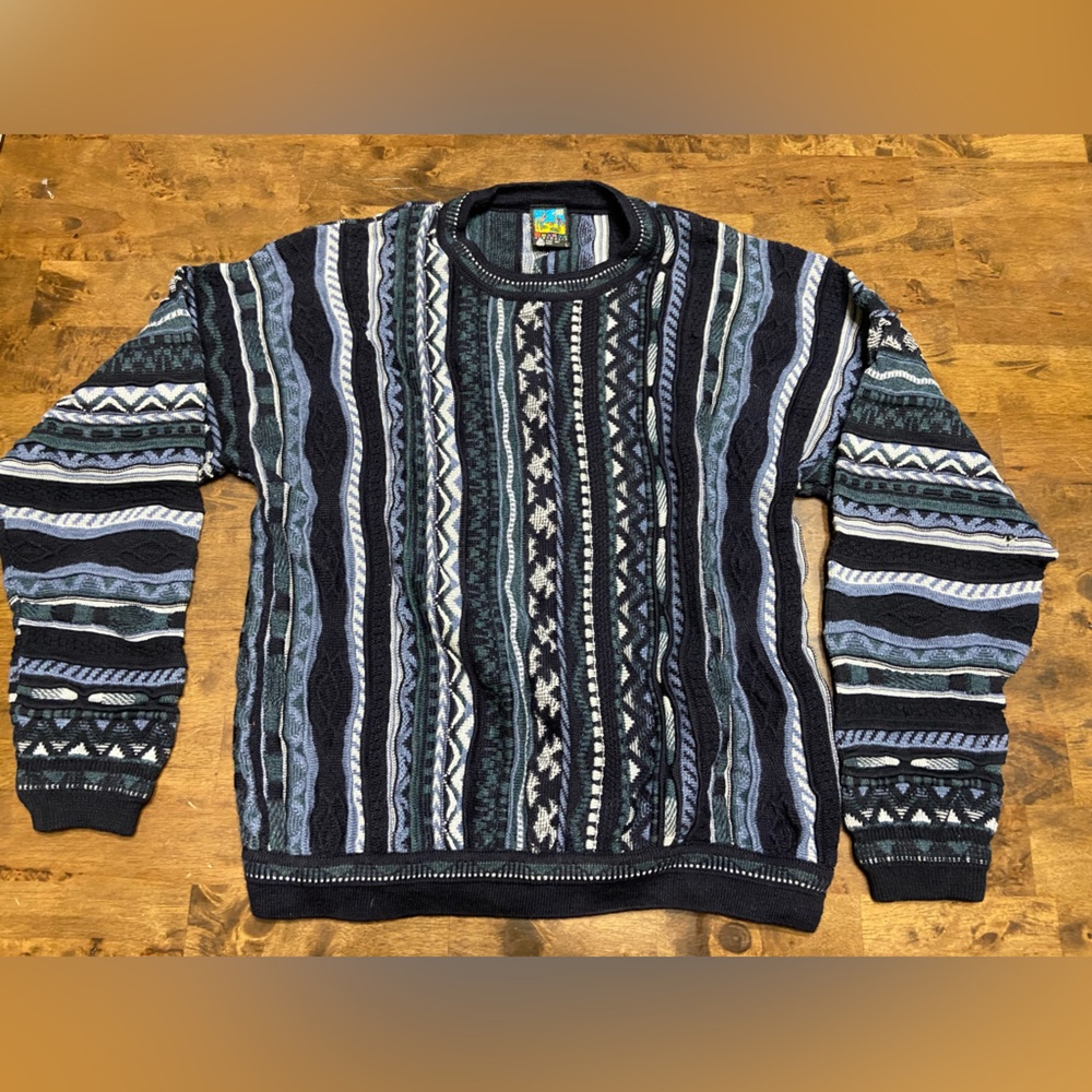 Emaroo (Coogi Style) Australia Pure New Wool Sweater